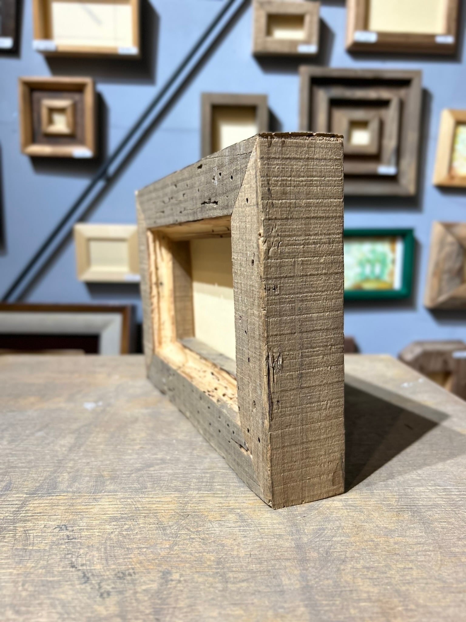 良品 虫食い 木製額縁 デッドストック 【公式通販】