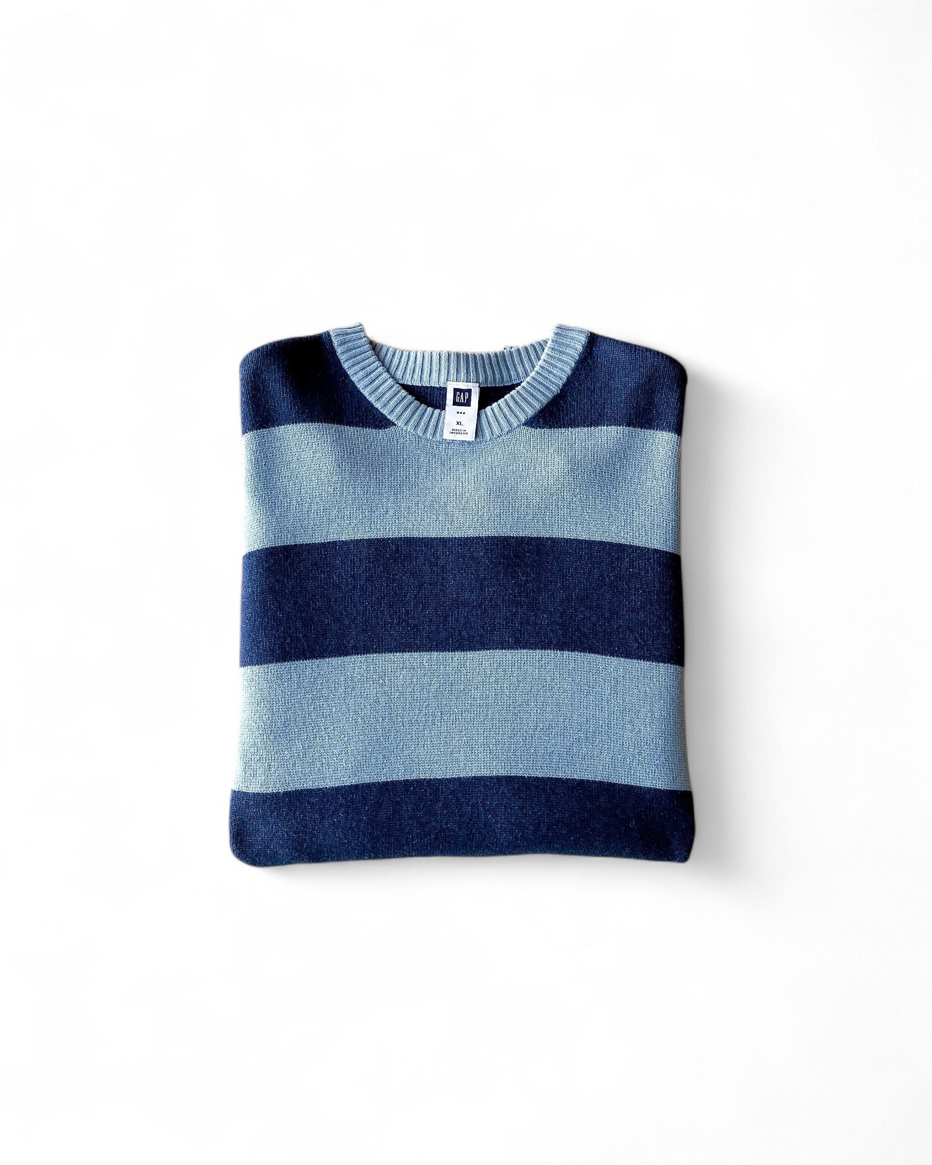 00s OLD GAP Border Cotton Knit Sweater / オールドギャップ ボーダー