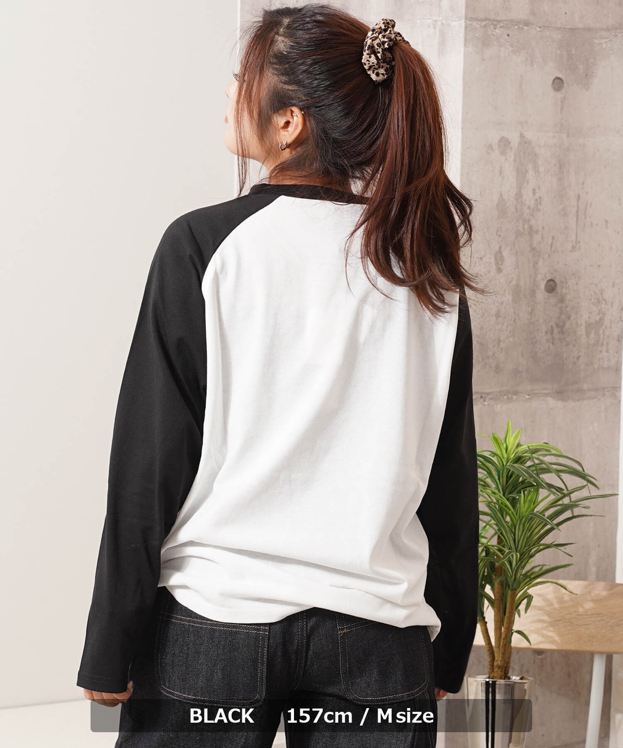 ◆ラグランプリント L/S Tee◆ir-036422