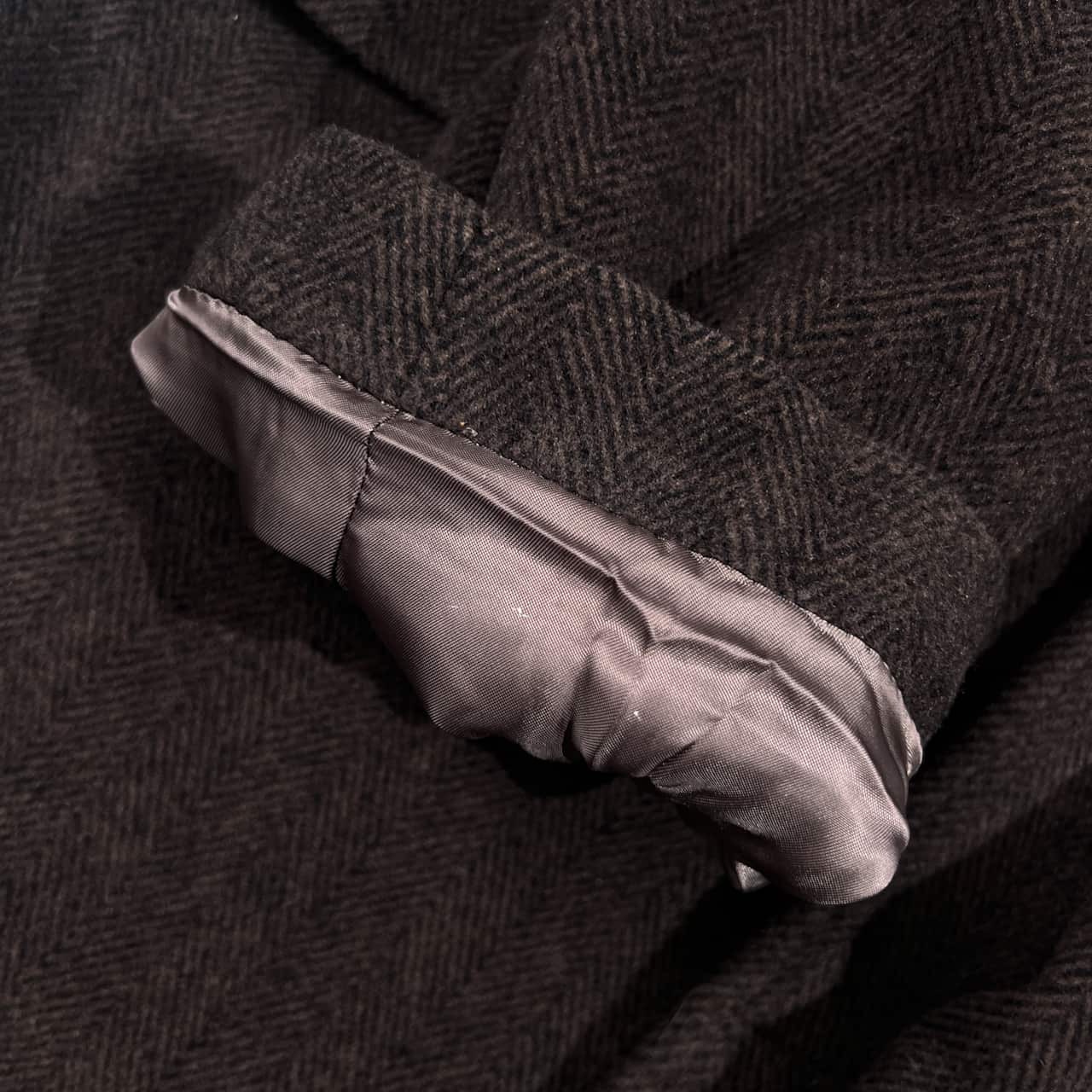 NEWYORKER ニューヨーカー ヘリンボーン ステンカラー コート L/メンズ