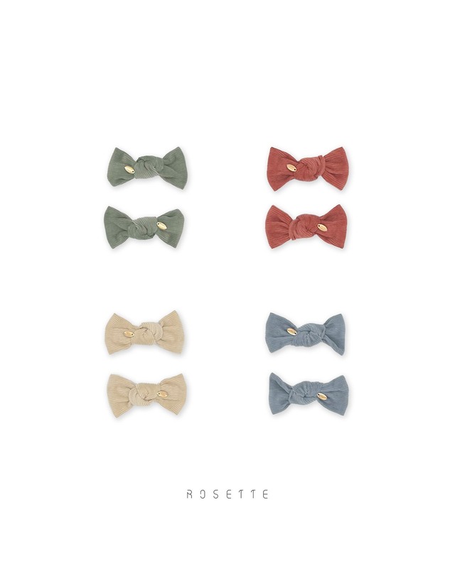 【取寄】rosette｜rollin hair pin set｜ローリンヘアピンセット｜FREE｜kids｜26 autumn