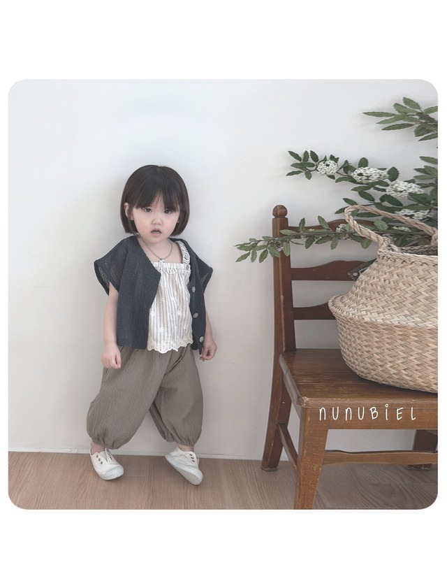 《予約》送料無料【nunubiel】lemon vest