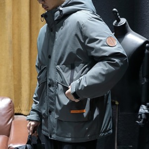 big-pocket hoodie jacket A1076