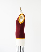 〈DRIES VAN NOTEN〉V neck vest