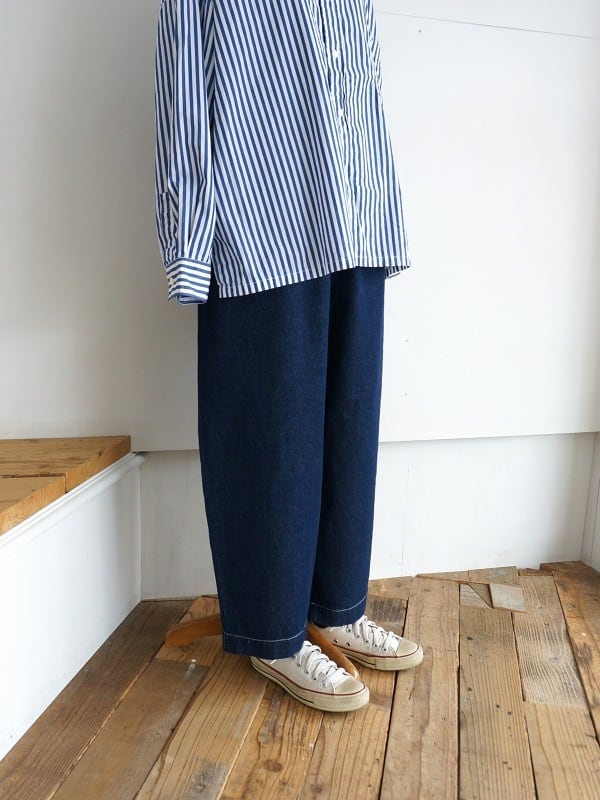 ハル様　　オーダー・デイリーパンツ+プルオーバー2点　リネン NATURAL LAUNDRY ナチュラルランドリー 10ozデニム オーバルパンツ