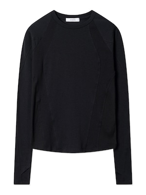 [IGNOTA] CORE:14 PANELED LONG SLEEVE (BLACK) 正規品 韓国ブランド 韓国通販 韓国代行 韓国ファッション イグノタ 日本 店舗