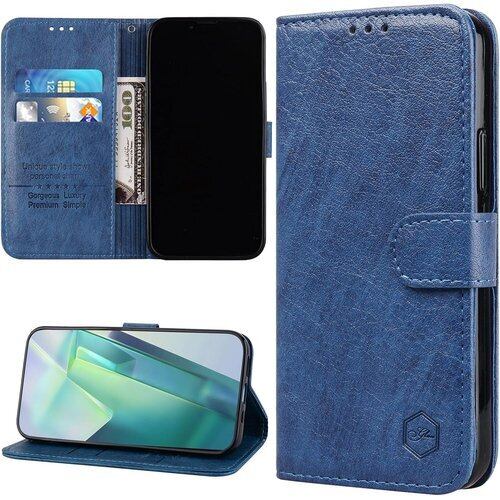 Tdcqssrs Xperia 10 III ケース 手帳型 PUレザー SO-52B SOG04 XQ-BT44 ケース 財布型 カード収納 Xperia 10 III Lite ケース マグネット内蔵 スタンド機能 xperia10 iii ケース 薄型 軽量 全面保護 おしゃれ 耐衝撃 エクスペリア10iii カバー 防水 耐摩擦 男女兼用 人気 上質 お洒落 シンプル ネイビー 2391