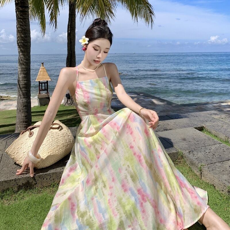 【dress】プリントキャミワンピース M33172