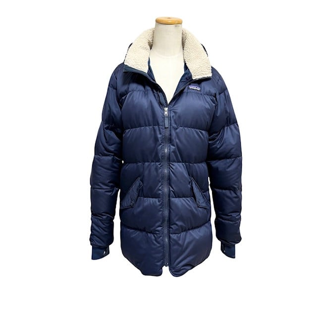 古着 パタゴニア ダウンジャケット クリーニング済み ボア インナー