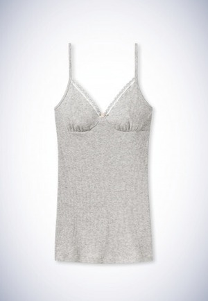 schiesser revival（シーサーリバイバル）MAIKE Spaghetti Top Singlet / Nature