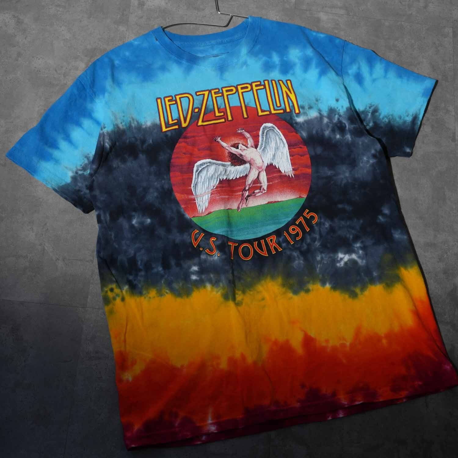 LED-ZEPPELIN レッド・ツェッペリン Lサイズ タイダイ グッドデザイン