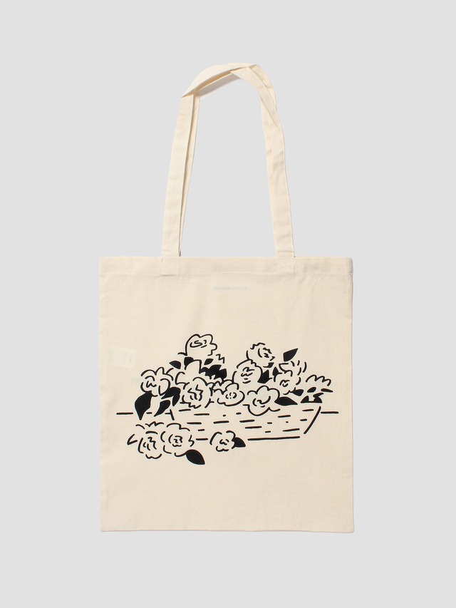 CABARET POVAL / YU NAGABA PCL TOTE BAG - NATURAL