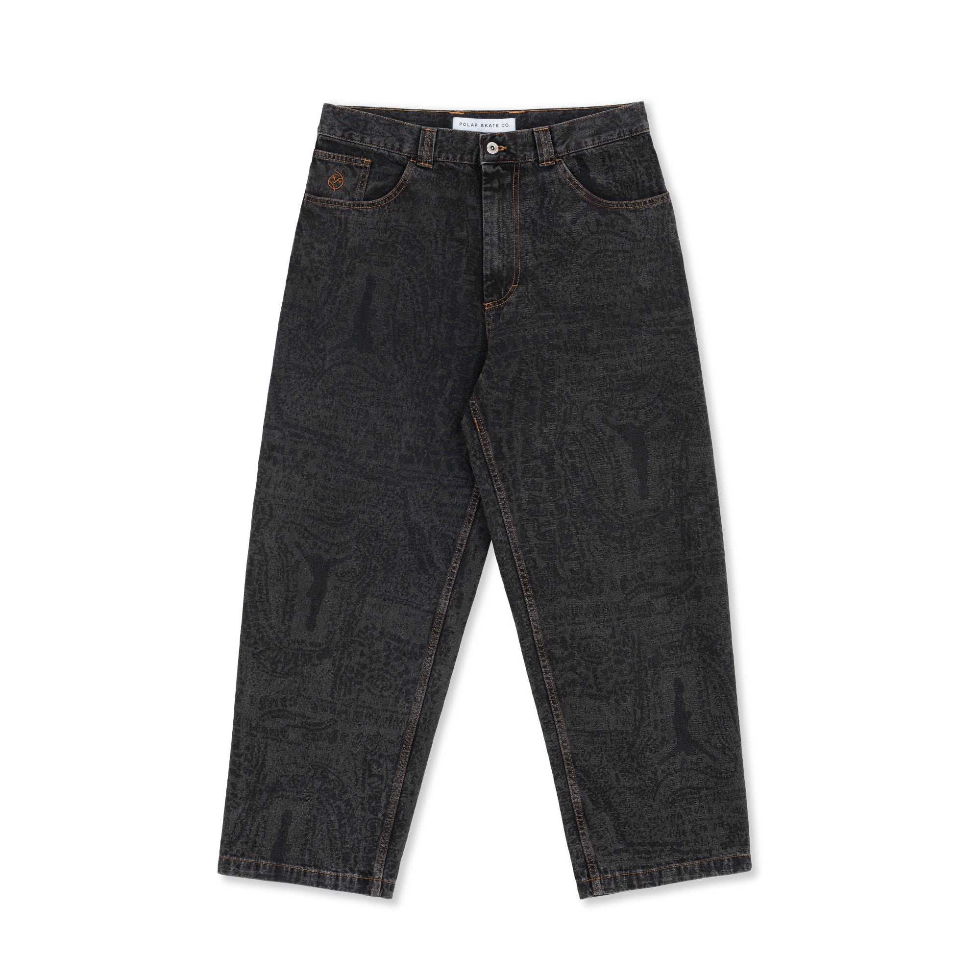 Polar skate co. exist big boy jeans washed black S 