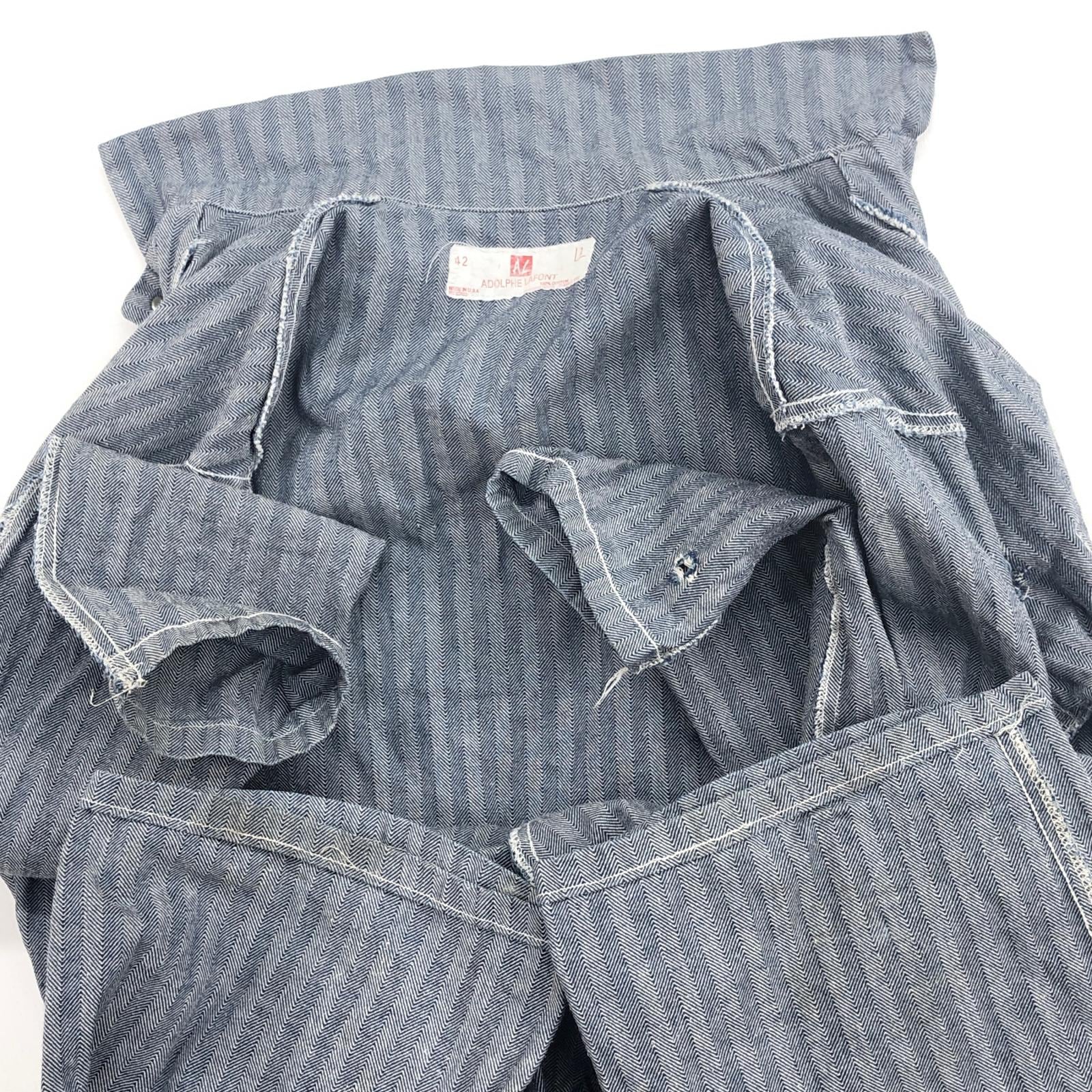 ADOLPHE LAFONT アドルフラフォン USA製 HBT ヘリンボーンツイル
