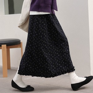 flower flare skirt　j-0298