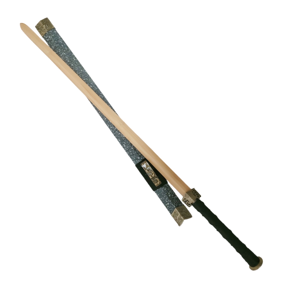 漢剣 白黒鞘 竹光刀身 模造刀 中国剣 | 張安堂 本店