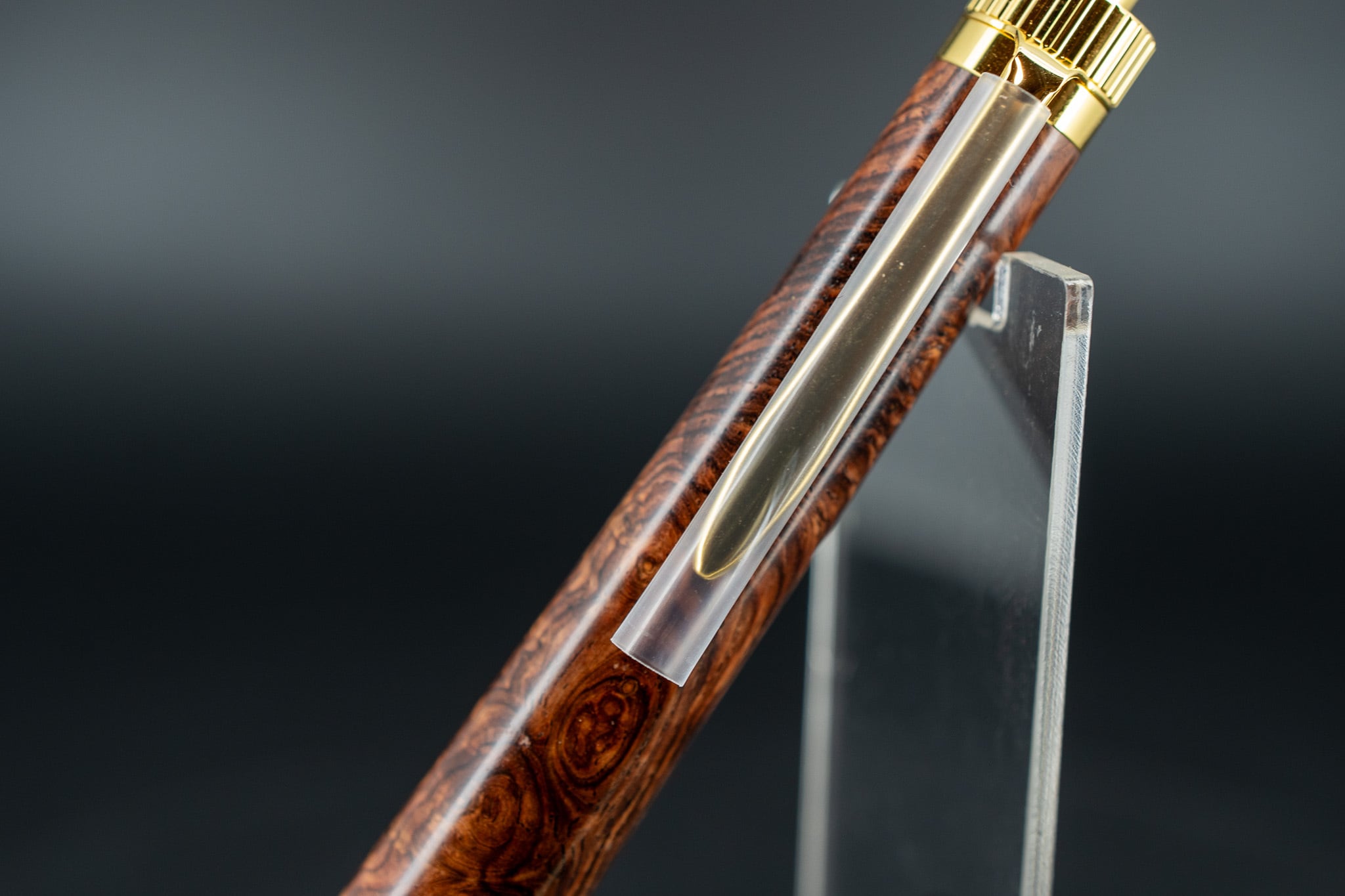 【最高峰の瘤材】ホンジュラスローズウッド 瘤杢 ③ gold BP 極上