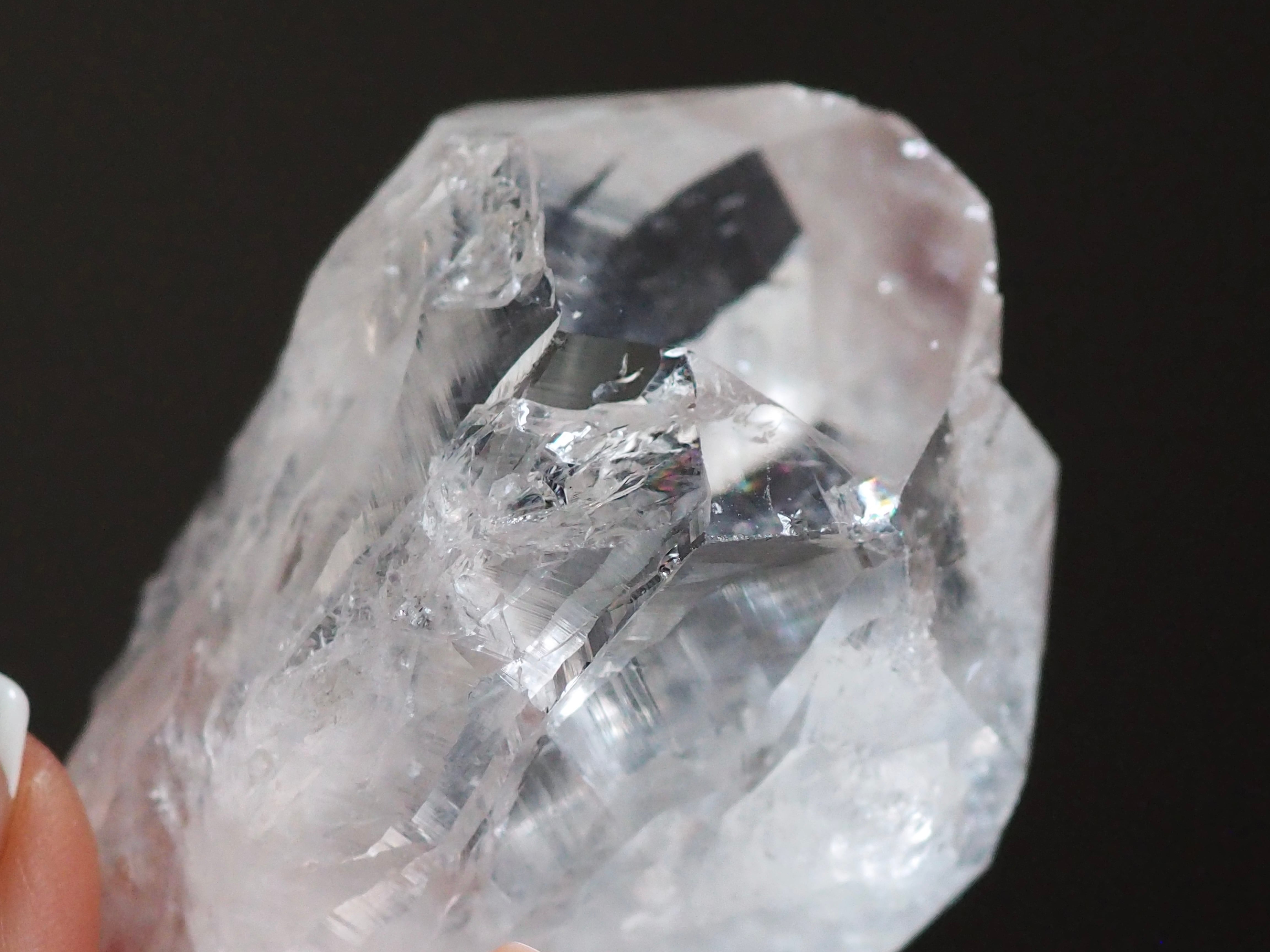 ホワイトアメジストハート♡♡No.♡1418 ホワイトアメジスト | M de grace