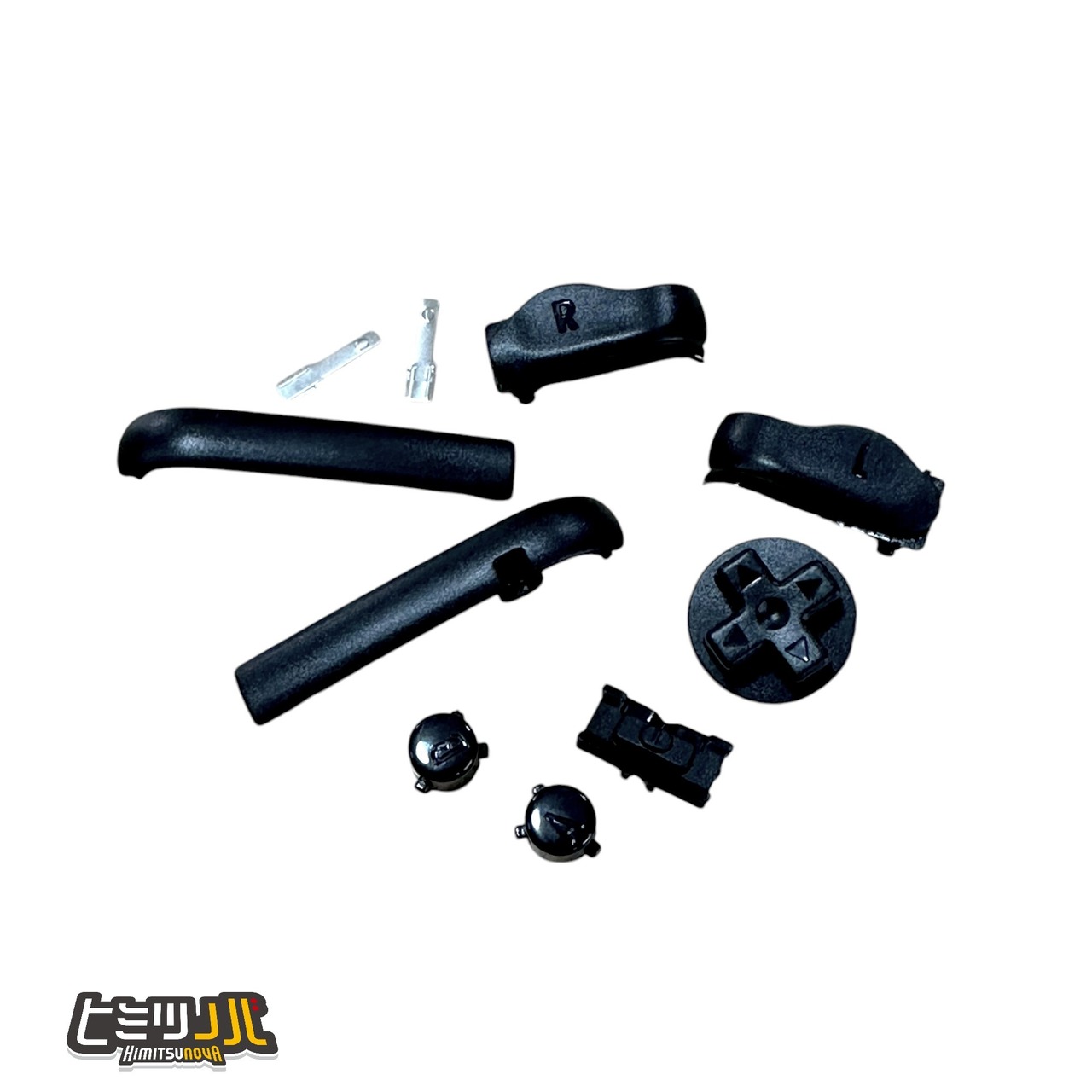 ゲームボーイアドバンス　ボタンセット【ブラック】CGS