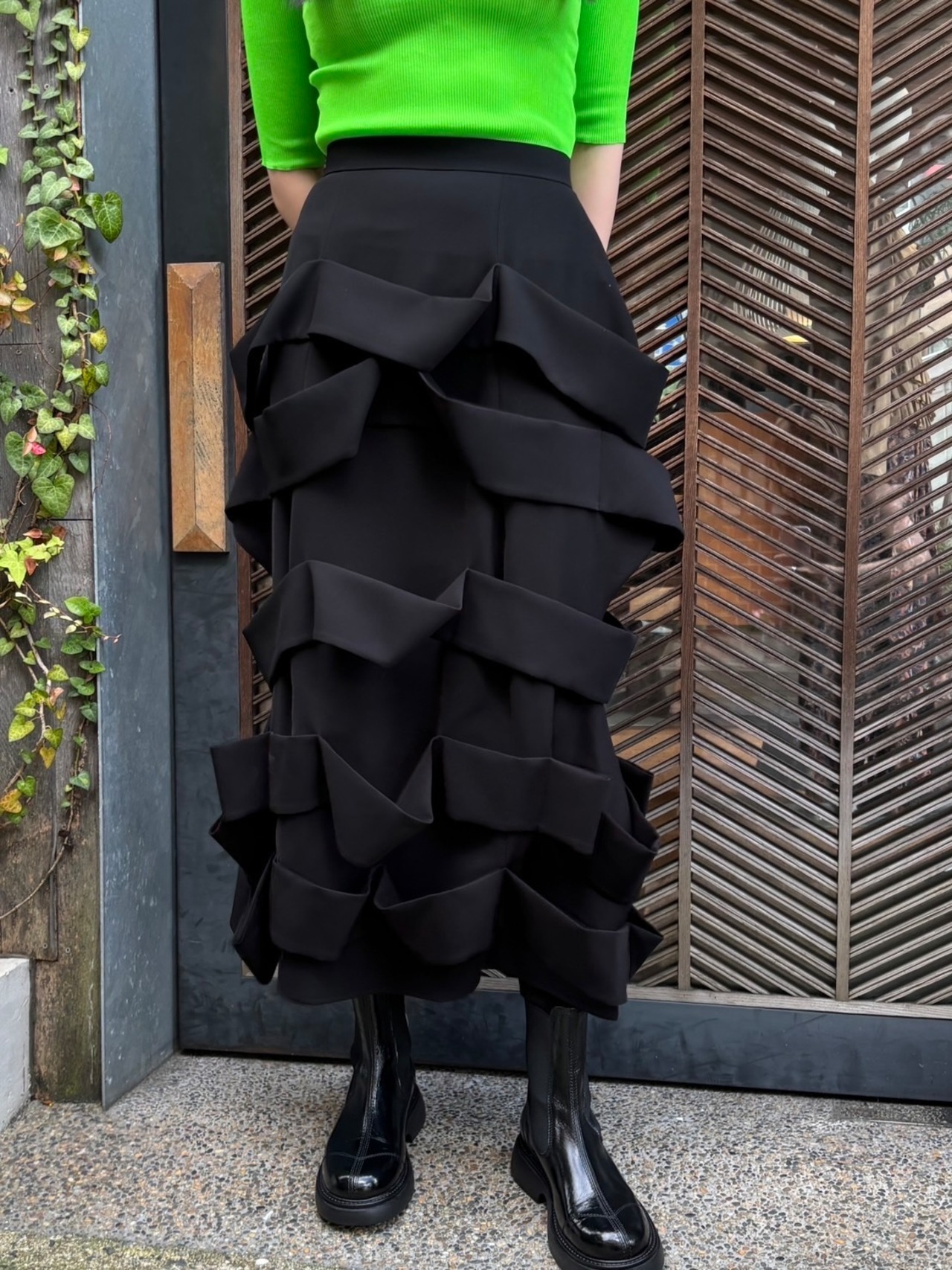 24AW】ENFOLD エンフォルド / WEAVING SKIRT | TRENTオンライン 