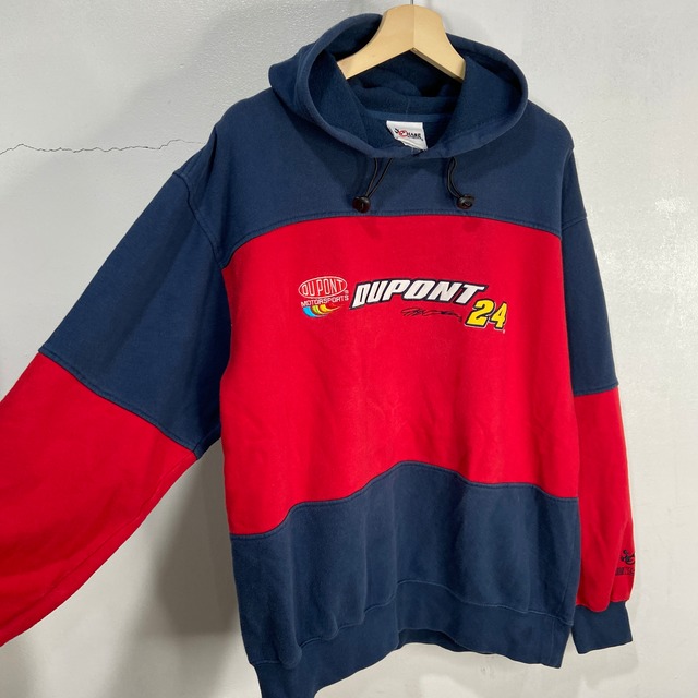 『送料無料』CHASEチェイス レーシングパーカー dupont L 切替 ストリート