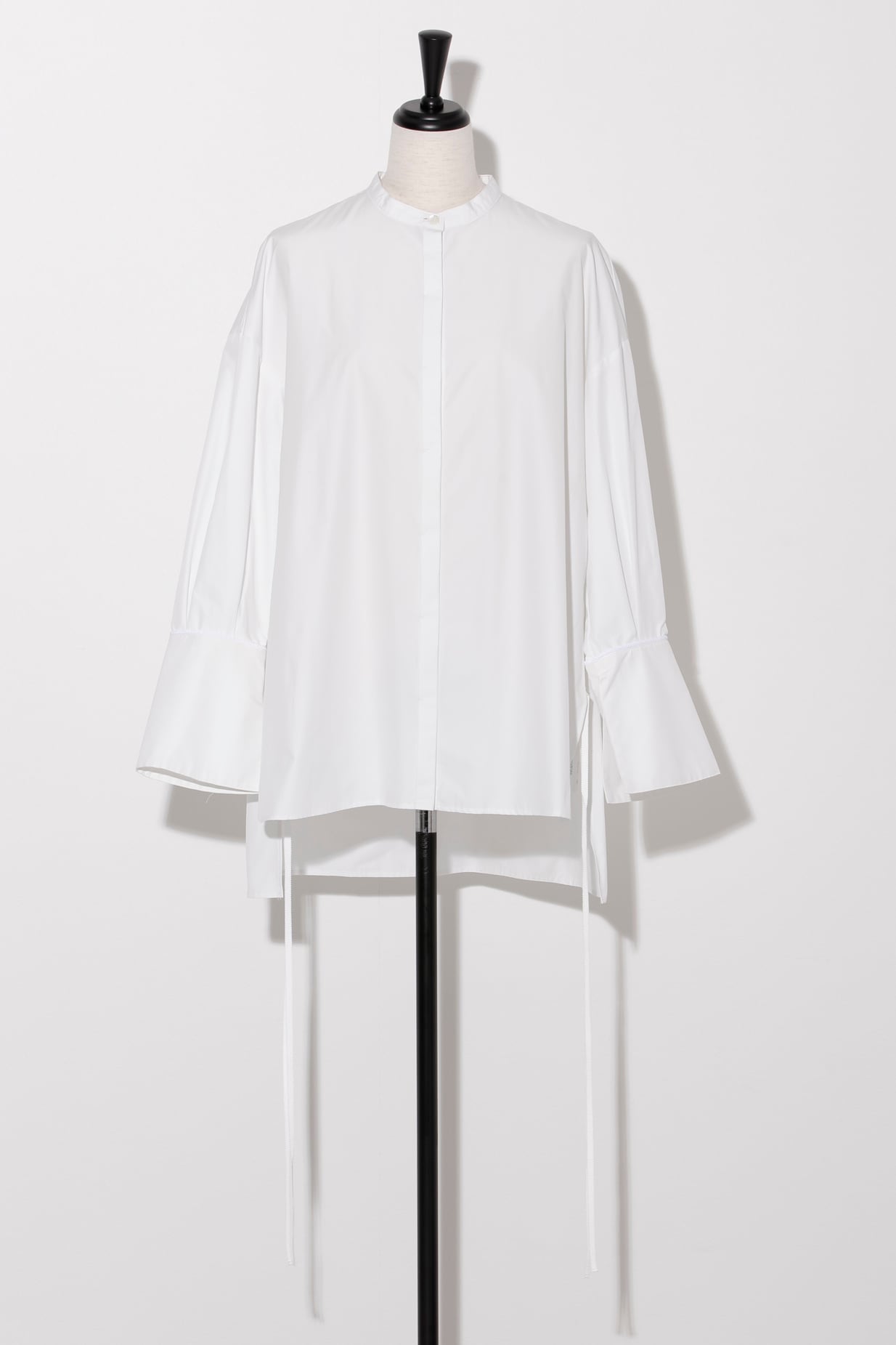 Side Slit Shirt WHITE