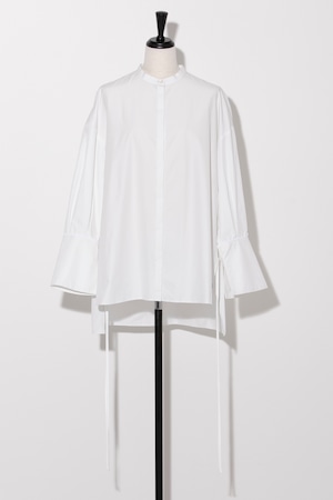 Side Slit Shirt WHITE