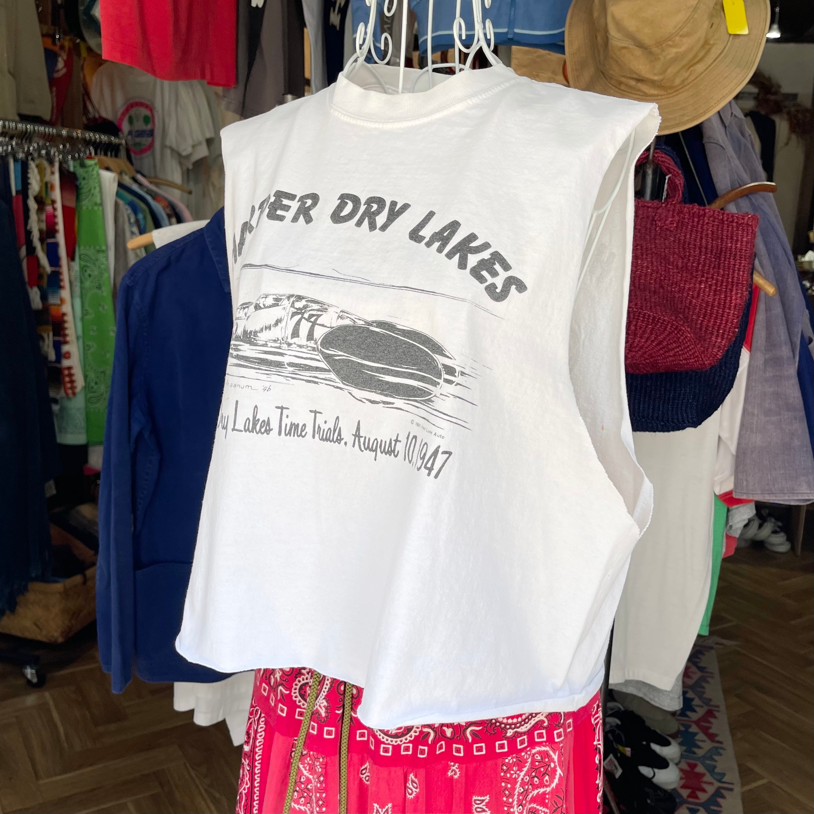 【Sz:L】90s カットオフTシャツ