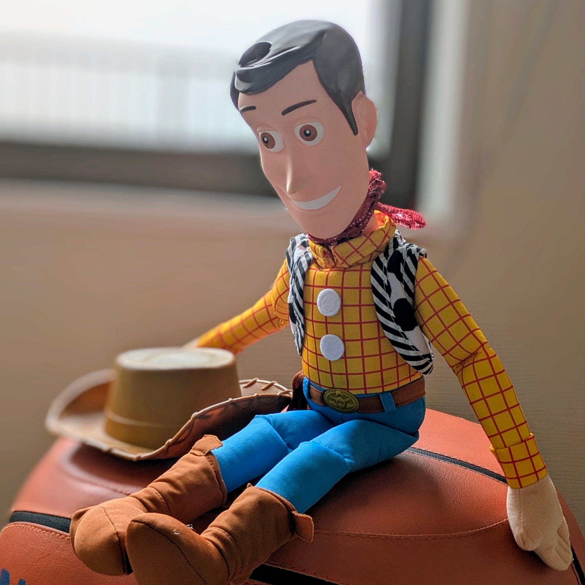 【 TOY STORY（トイストーリー ）】『 WOODY / ウッディ 』 BIG プラッシュ / アイツがBIGになって帰ってきたぬいぐるみ！〚 アメリカン雑貨 アメトイ 〛
