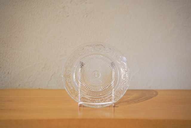 レースガラスプレートL