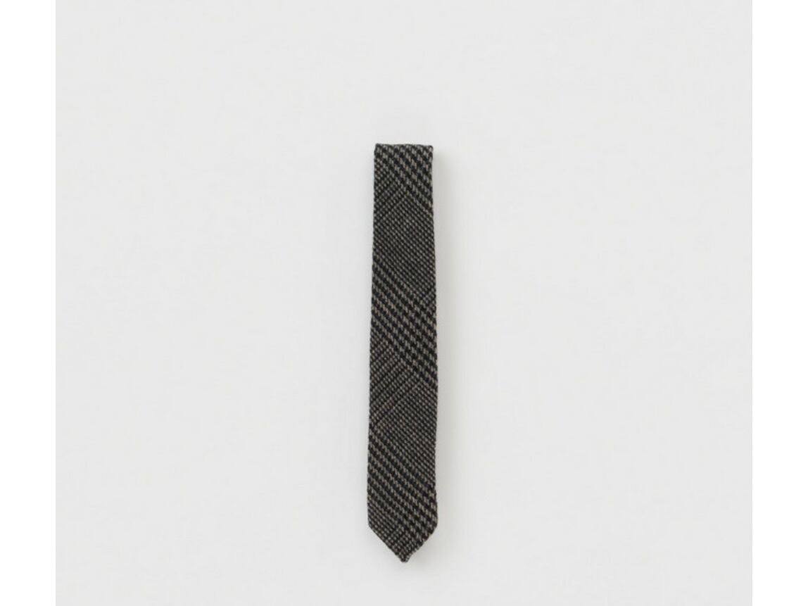 エンダースキーマ tweed necktie black Hender scheme “ tweed necktie “black | Lapel online store