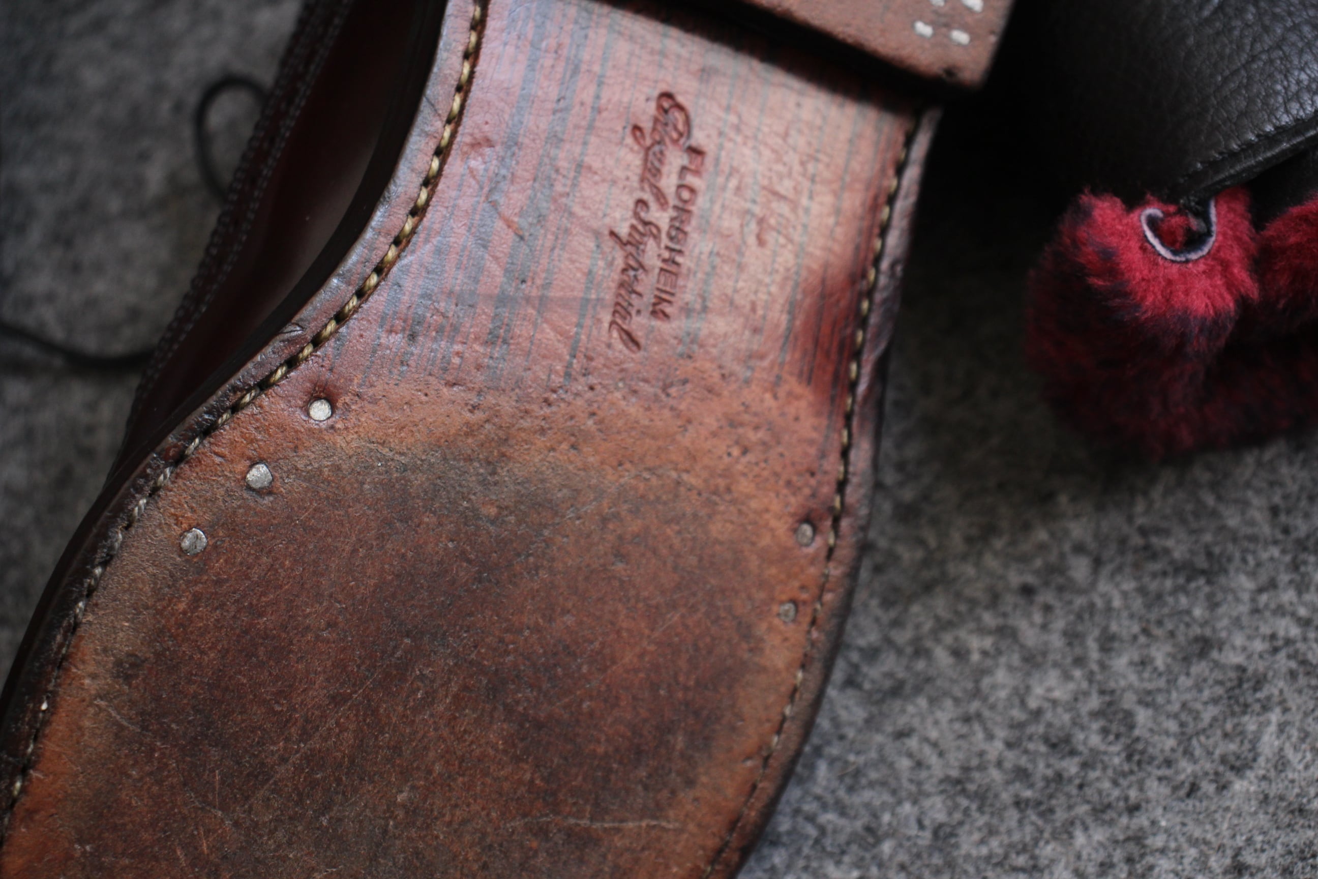 US7.5D FLORSHEIM ROYAL IMPERIAL KENMOOR ロングウィング MADE IN USA
