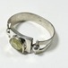 925 Silver & Peridot Color Bijoux Chunky Bracelet