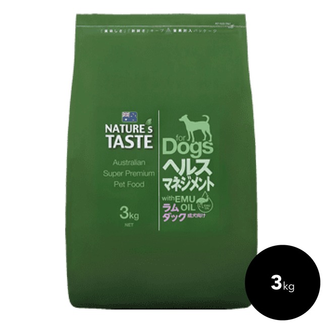 NATURE'S TASTE（ネイチャーズテイスト ）ヘルスマネジメント 3kg