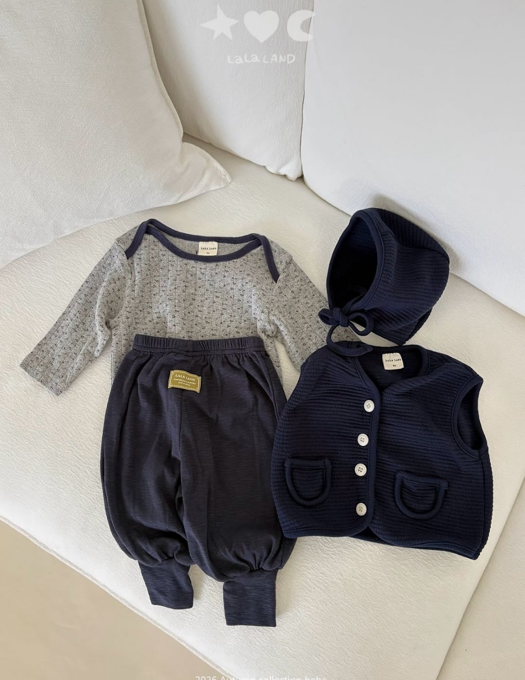 送料無料【予約】/  babyクッションベスト  /lalaland