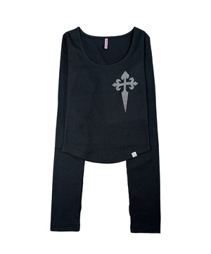 [eessay] SERAPHIC T SHIRT 002 - BLACK 正規品 韓国ブランド 韓国通販 韓国代行 韓国ファッション エッセイ e.e.s.s.a.y 日本 店舗
