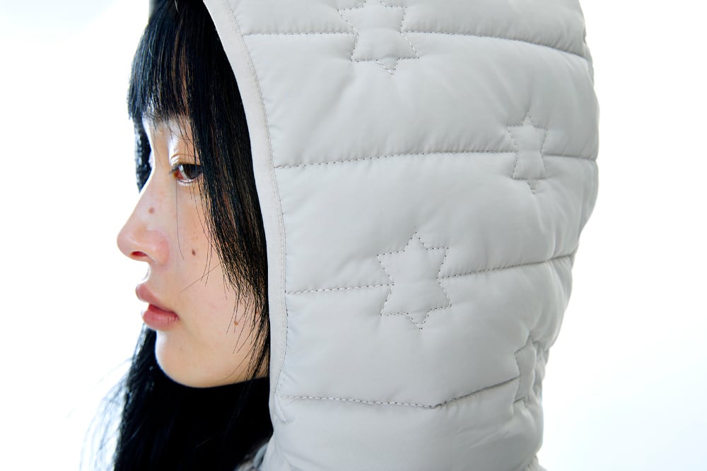 COYSEIO] FLUFFY LIGHT PADDED JACKET IVORY 正規品 韓国ブランド 韓国