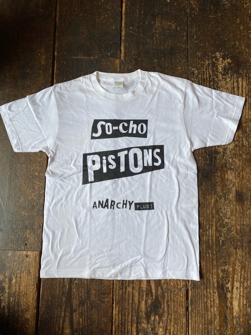 SO-CHO PISTONS  NEW T-SHIRTS!! (White) S-size