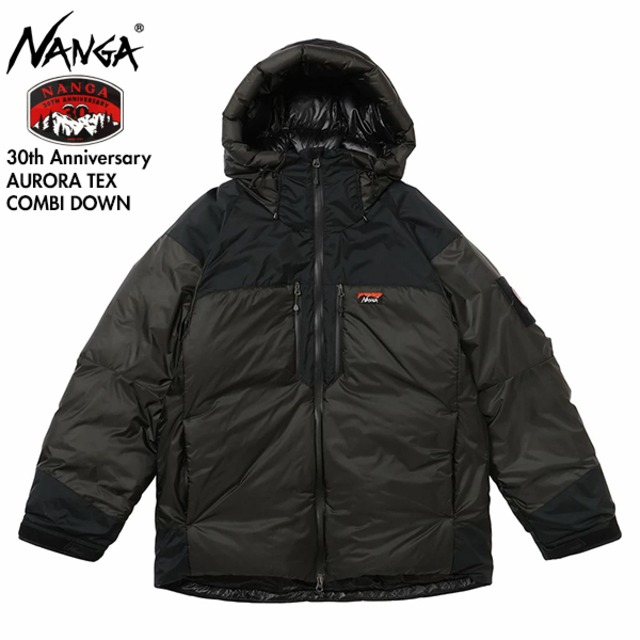 NANGA ナンガ  30周年限定 2024年モデル オーロラテックス コンビ ダウンジャケット メンズ AURORA TEX COMBI DOWN