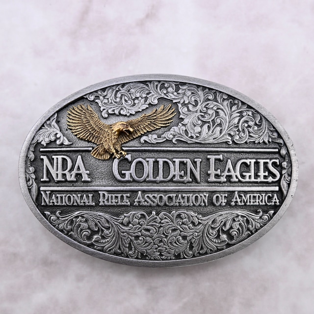 [M1554] Vintage 1994's  NRA Limited Edition アメリカン イーグル ベルト バックル