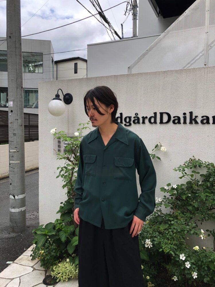 CAMPUS] Vintage Rayon Gabardine Shirt [1950s-] Vintage Rayon