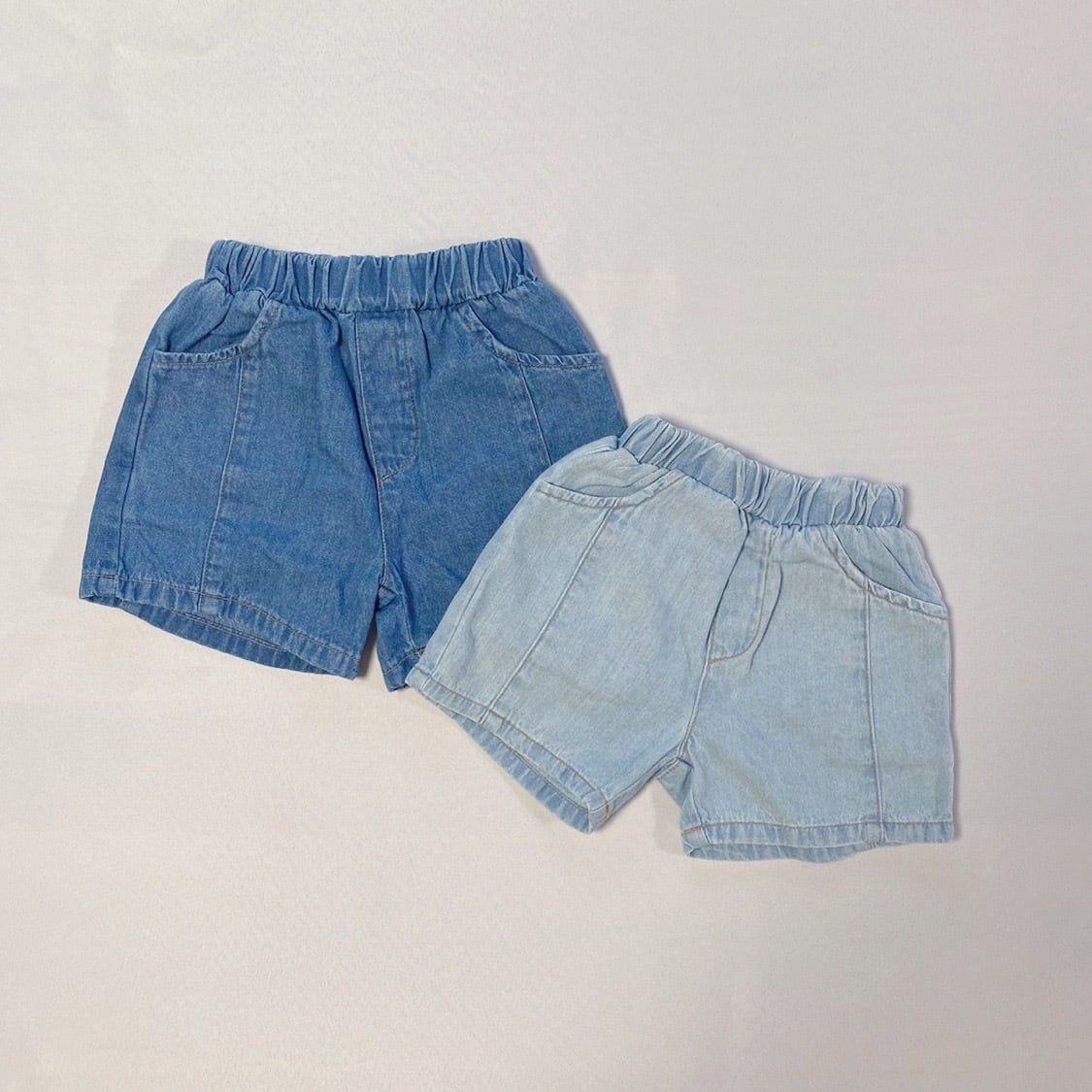 デニムハーフパンツ 80-120cm | rusii