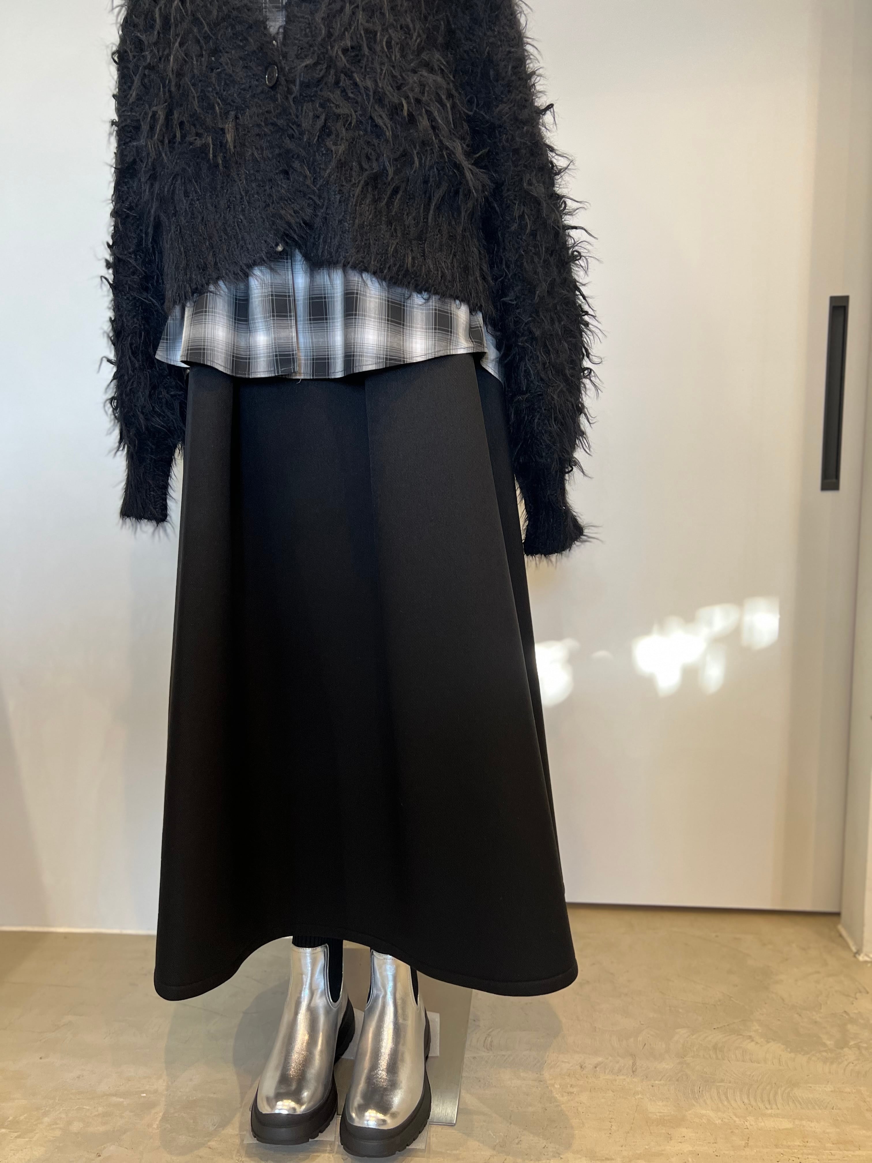 【PASSIONE】ボンディングフレアスカート 536649