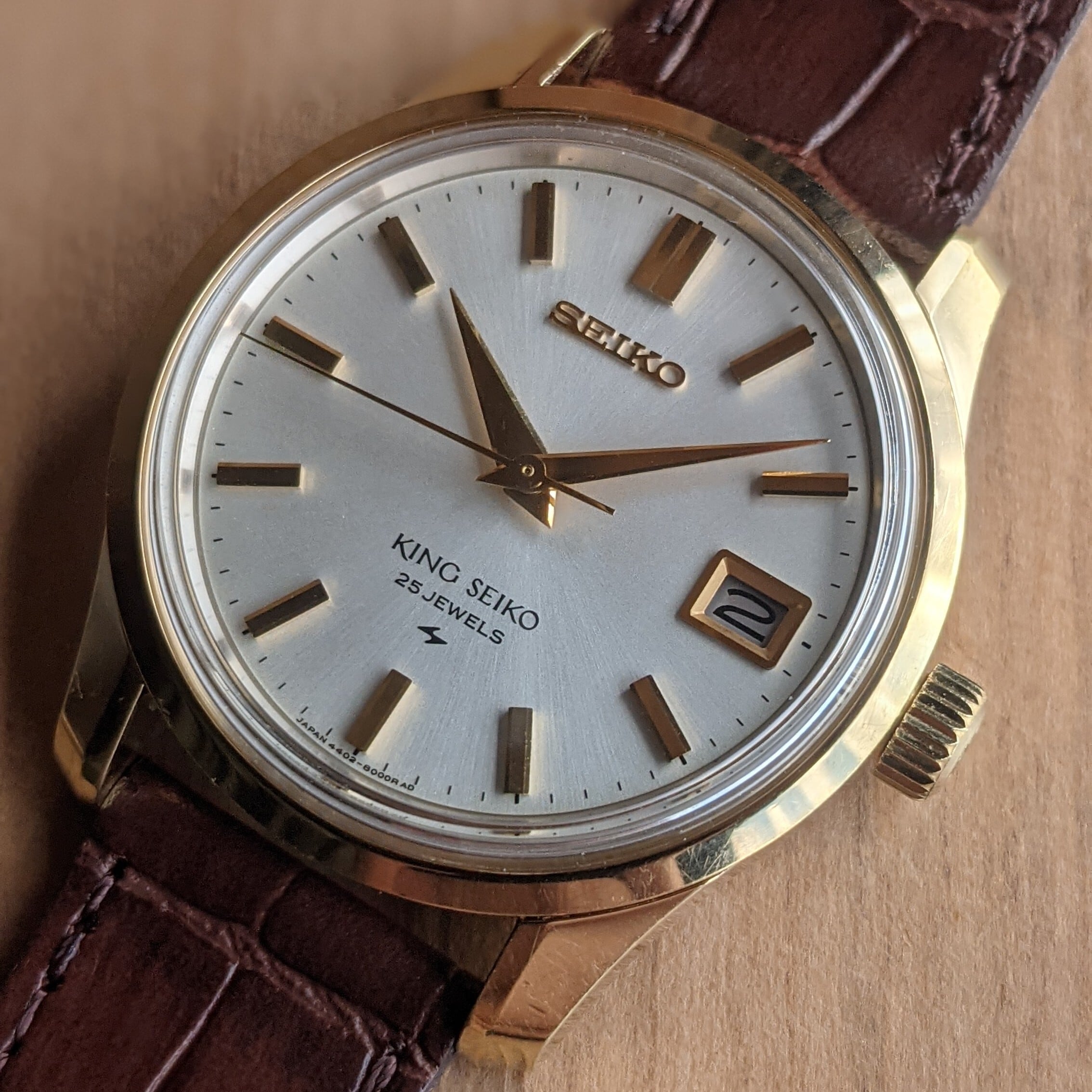 【KING SEIKO／ キングセイコー】44K ／ Ref.4402-8000 ／ Cal.4402A ／手巻き／1968年製 | 中川商店 /  Nakagawa Shoten powered by BASE