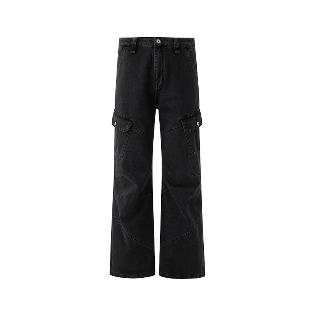 ダメージ加工ワークデニム　1298