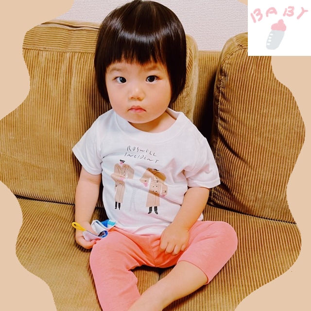 ロズウェル事件モチーフキッズTシャツ/子供服