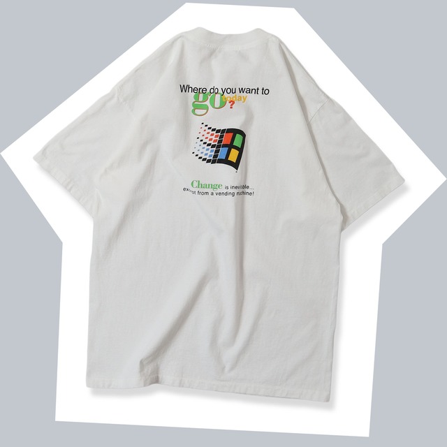 90s NOS Microsoft Windows98 beta tester Promo Tee