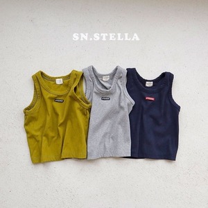 《予約/送料無料》clock sleeveless / SN.STELLA