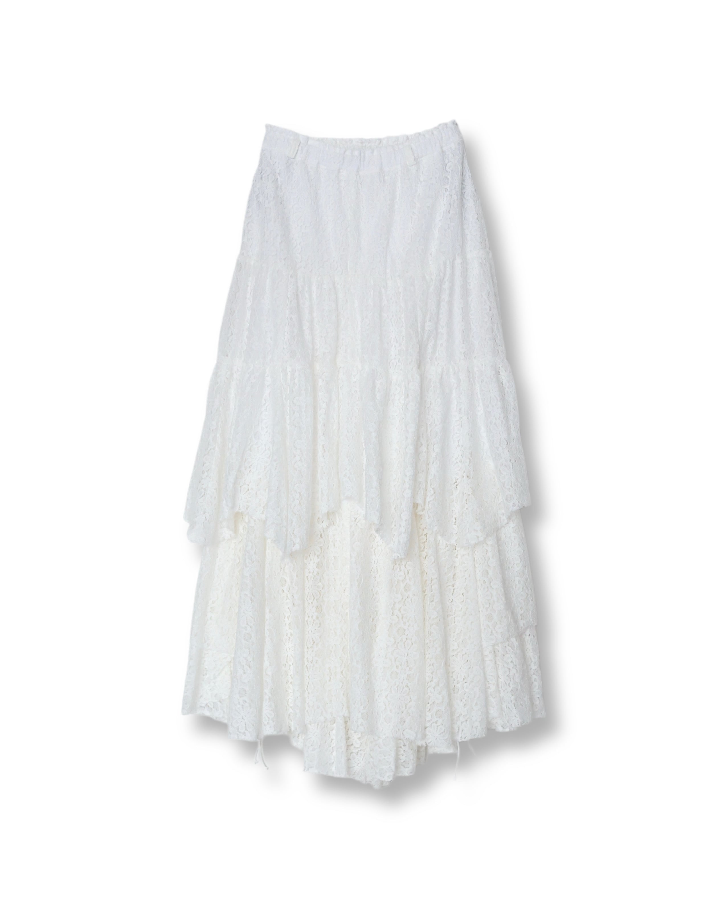 スカート Laubeblanc Cotton Tiered skirt 再入荷】Cotton Tiered skirt – L'AUBE BLANC