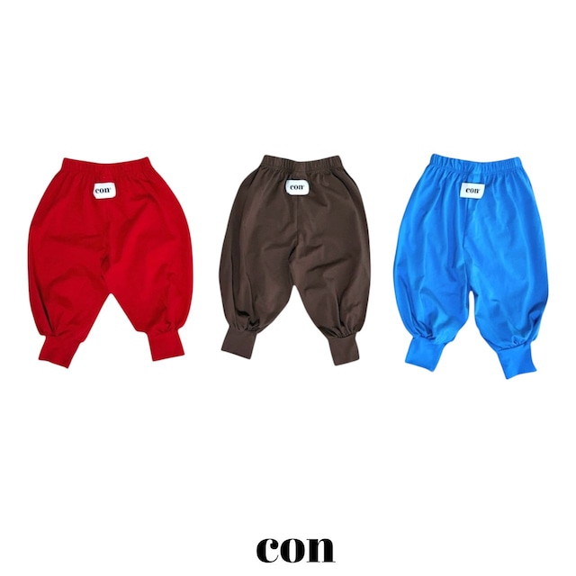 【取寄】con|taka jogger pants|タカジョガーパンツ|XXS-M(1-4号)|toddler|26 autumn